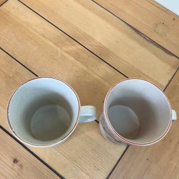 Duck Theme Northcraft Korea Coffee Mugs Vintage Set of 2 Merganser & Teal Ducks - Picture 9 of 10